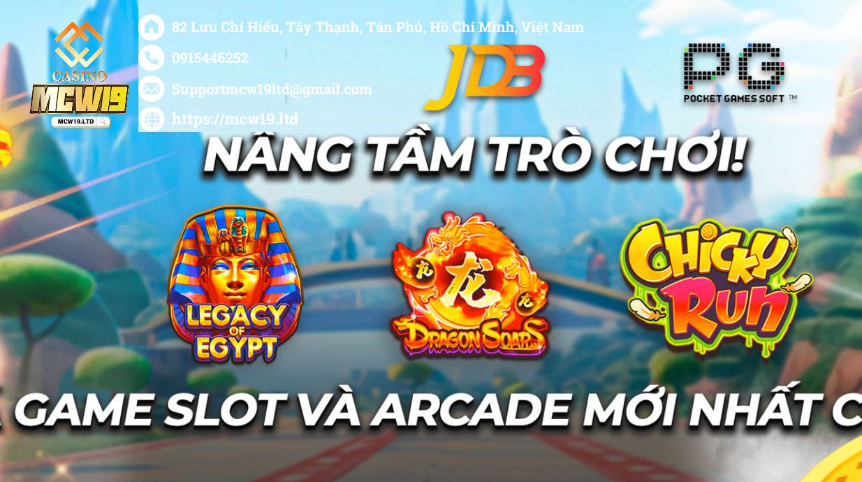 Thế giới game arcade hấp dẫn tại Mcw19