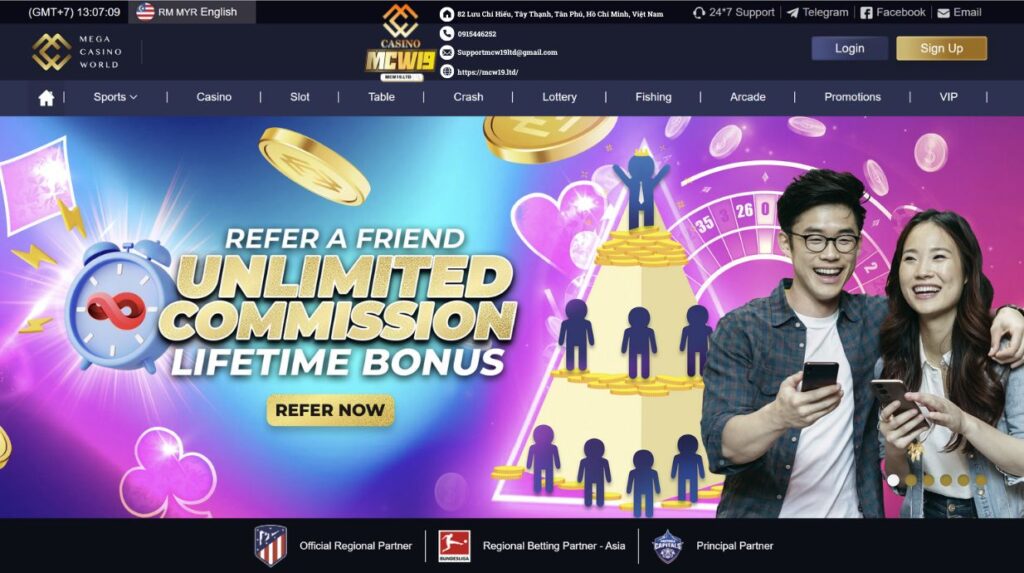 Mcw19 Mega Casino World | Top Reputable Casino Betting Site In Malaysia